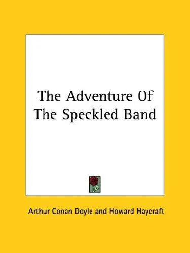 Cover of The Adventure of the Speckled Band