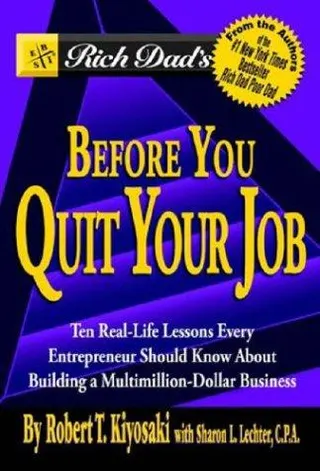Cover of Rich Dad's Before You Quit Your Job