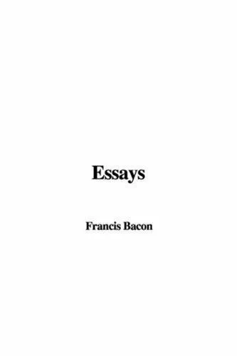 Cover of Essays