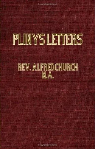 Cover of Pliny's letters