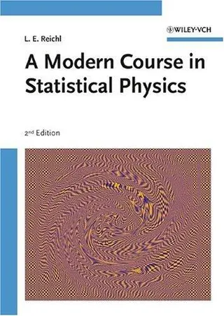 Cover of A modern course in statistical physics