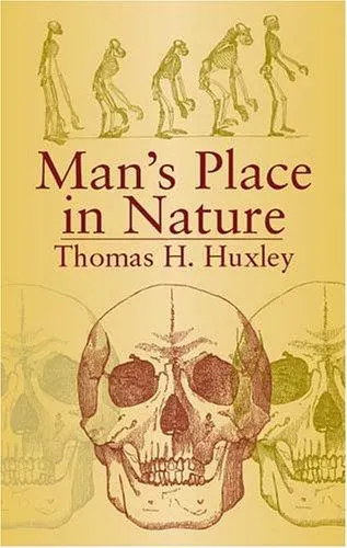 Cover of Evidence as to man's place in nature