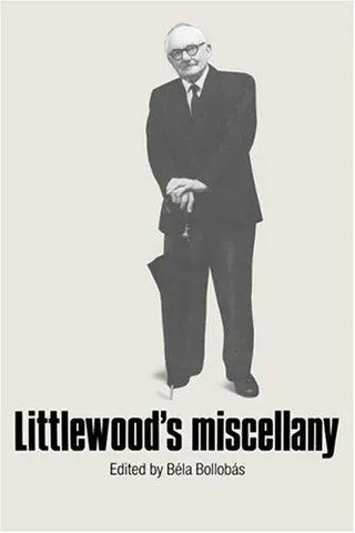 Cover of Littlewood's Miscellany