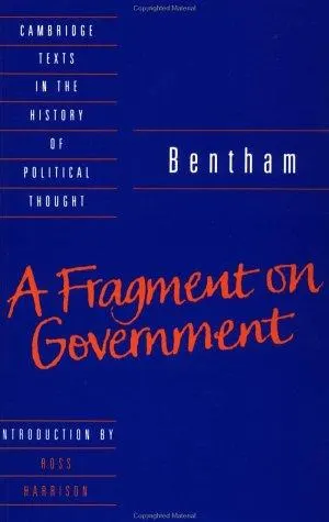 Cover of A fragment on government