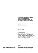 Cover of Medieval industrial complex and its landscape