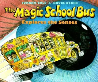Cover of The Magic School Bus explores the senses