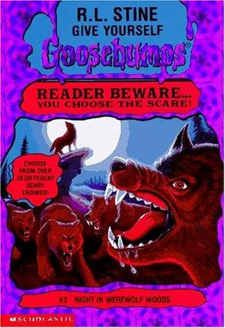Cover of Give Yourself Goosebumps - Night in Werewolf Woods