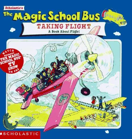 Cover of The Magic School Bus taking flight