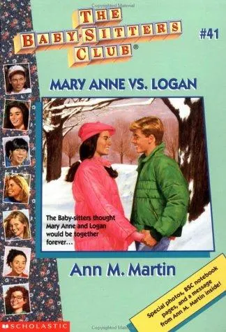 Cover of Mary Anne vs. Logan. (Baby-Sitters Club no.041)