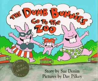 Cover of The Dumb Bunnies go to the zoo