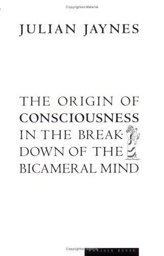 Cover of The origin of consciousness in the breakdown of the bicameral mind