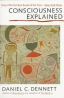 Cover of Consciousness explained