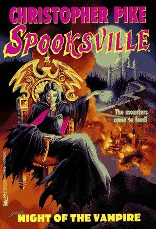 Cover of Spooksville - Night of the vampire
