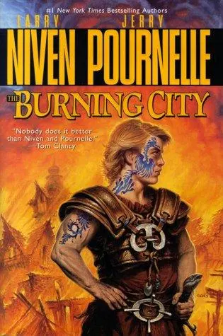 Cover of The burning city