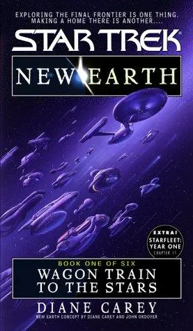 Cover of Star Trek - New Earth - Wagon Train to the Stars