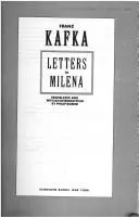 Cover of Briefe an Milena