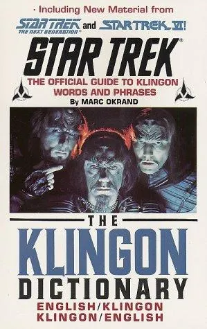 Cover of The Klingon Dictionary