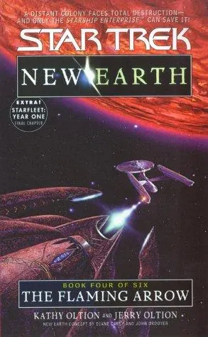 Cover of Star Trek - New Earth - The Flaming Arrow