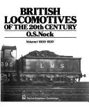 Cover of British locomotives of the 20th century