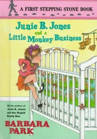 Cover of Junie B. Jones and a little monkey business