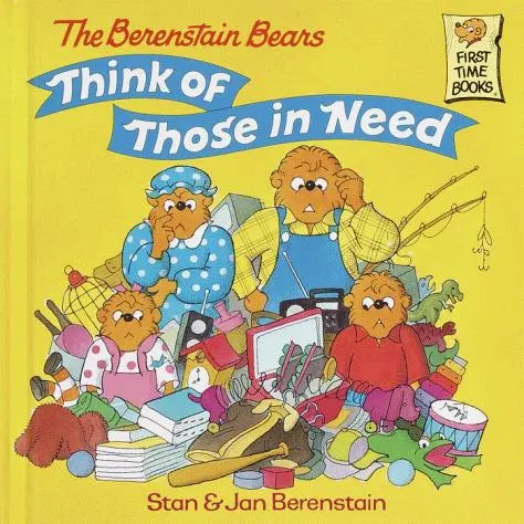 Cover of The Berenstain Bears think of those in need