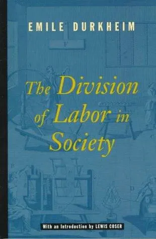 Cover of The Division of Labour in Society
