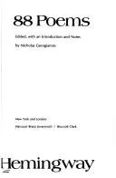 Cover of 88 poems