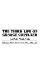Cover of The third life of Grange Copeland