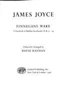 Cover of Finnegans Wake