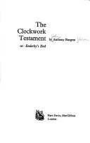 Cover of The Clockwork Testament, or Enderby's End