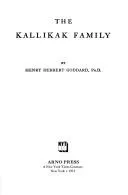 Cover of The Kallikak Family