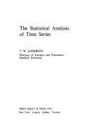 Cover of The statistical analysis of time series