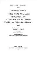 Cover of A mad world, my masters
