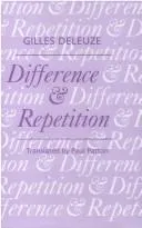 Cover of Difference and Repetition