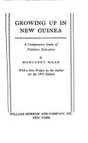 Cover of Growing up in New Guinea