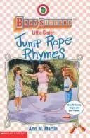 Cover of Jump rope rhymes