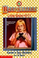 Cover of Karen's Spy Mystery