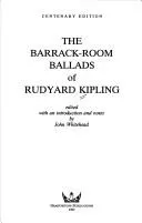 Cover of The Barrack-Room Ballads of Rudyard Kipling