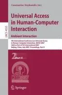 Cover of Universal access in human-computer interaction