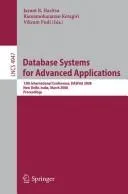 Cover of Database systems for advanced applications