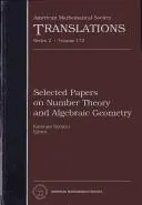 Cover of Selected Papers on Number Theory and Algebraic Geometry (AMERICAN MATHEMATICAL SOCIETY TRANSLATIONS SERIES 2)