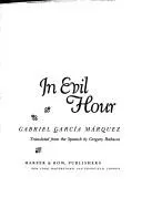 Cover of In Evil Hour