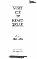 Cover of More die of heartbreak
