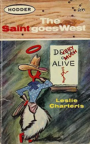 Cover of The Saint Goes West