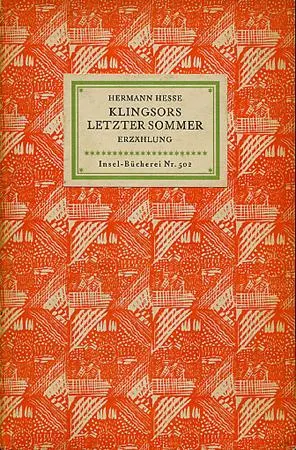 Cover of Klingsors letzter Sommer und andere Erzählungen