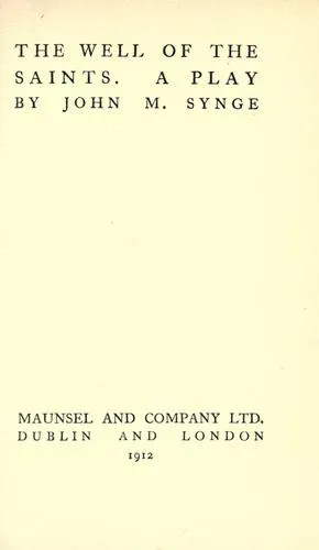 Cover of The well of the saints