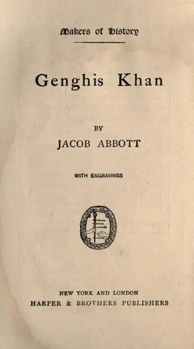 Cover of Genghis Khan