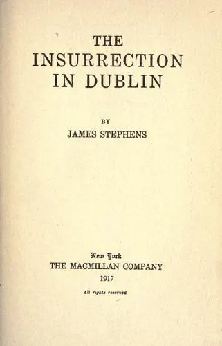 Cover of The insurrection in Dublin