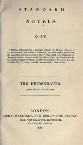 Cover of The Heidenmauer (The heathens' wall); or the Benedictines