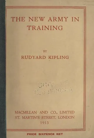 Cover of The  new army in training